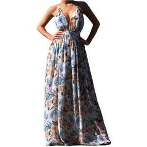 Halter Style Maxi Sundress-Medium-LAST ONE!